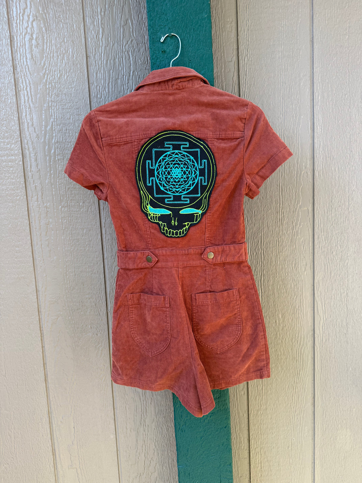 Corduroy Stealie Romper