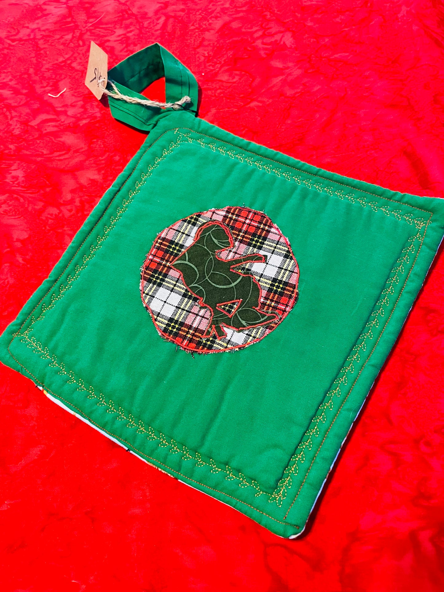 Christmas WSP Pot Holder