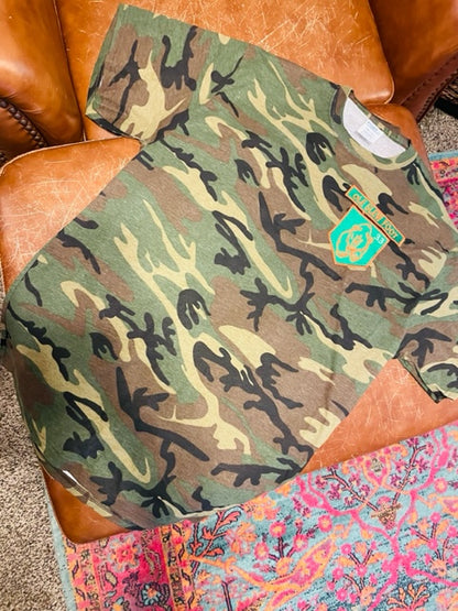 Embroidered Ole Slewfoot Camo Shirt