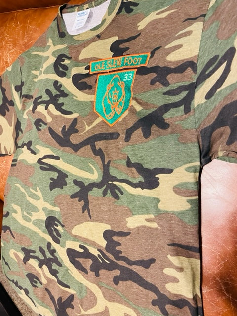 Embroidered Ole Slewfoot Camo Shirt