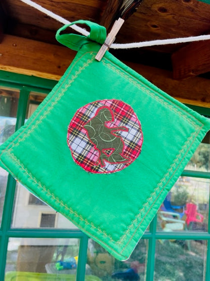 Widespread Panic Houser Christmas Pot Holder