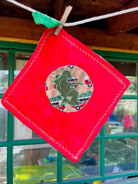 Widespread Panic Houser Christmas Pot Holder