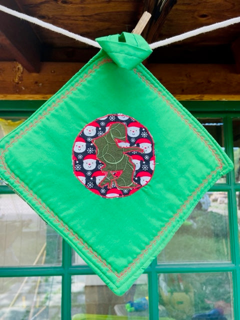 Widespread Panic Houser Christmas Pot Holder