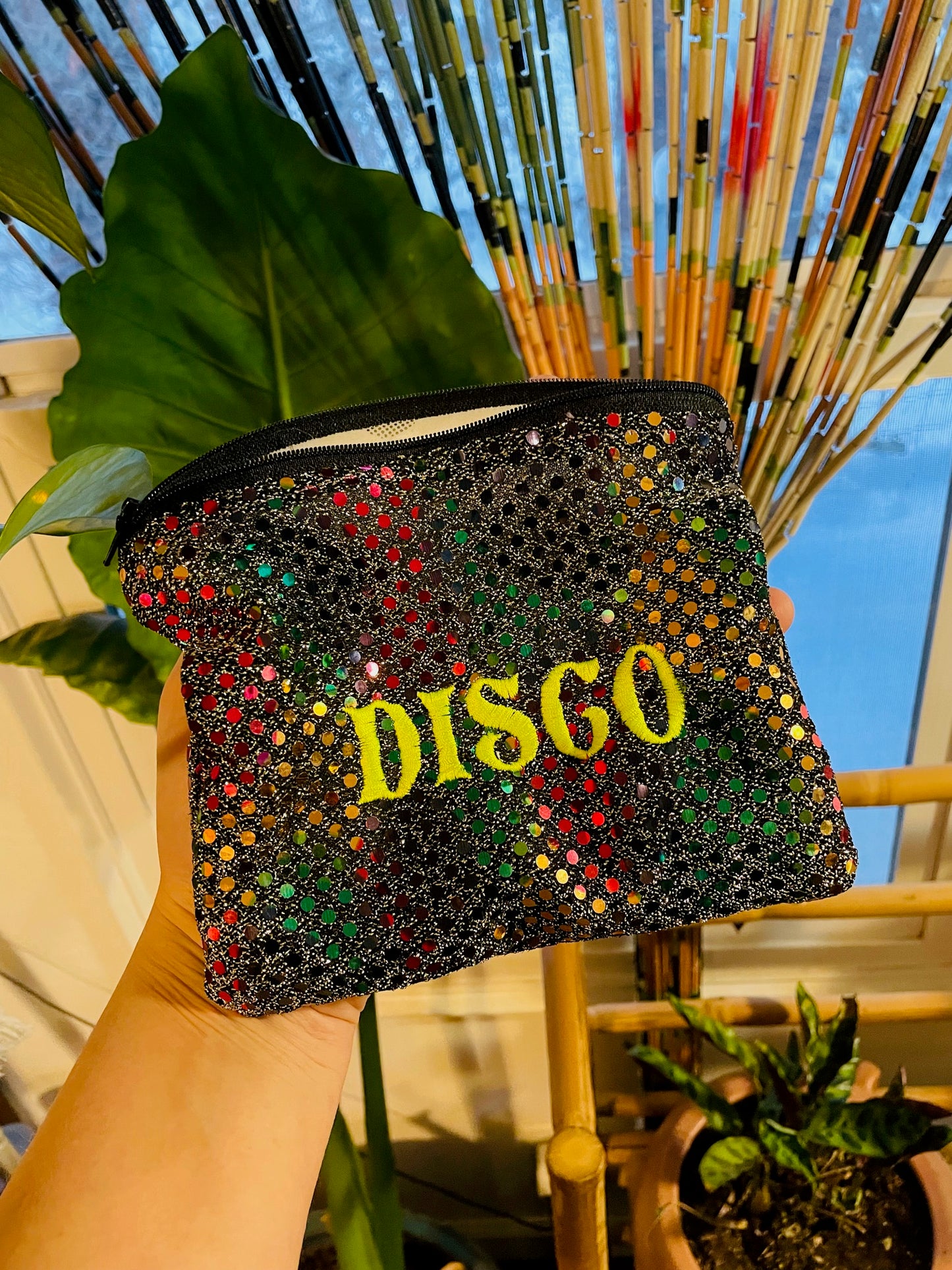 Disco Zip Pouch