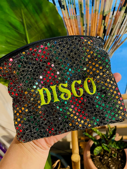 Disco Zip Pouch