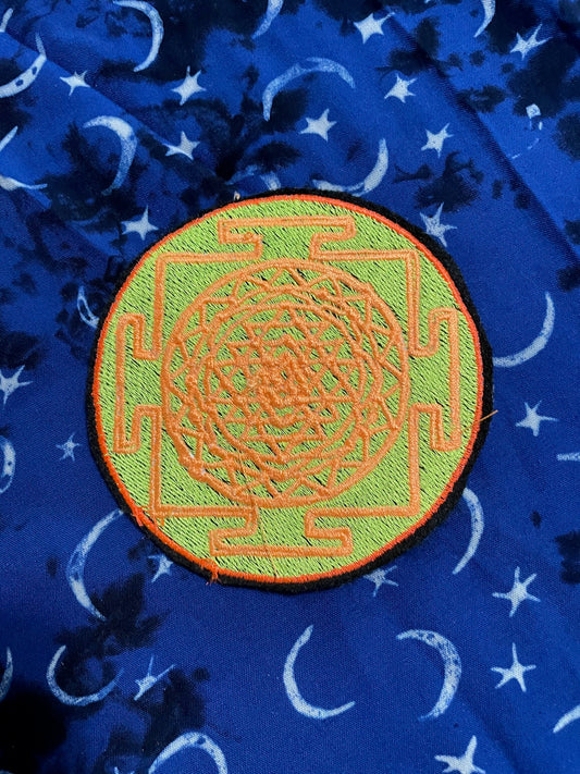 Yantra Black Light Patch