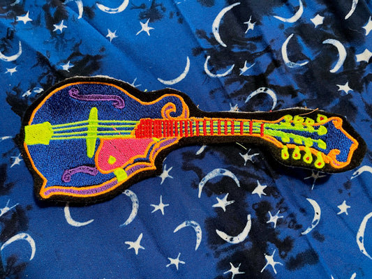 Mandolin Black Light Patch